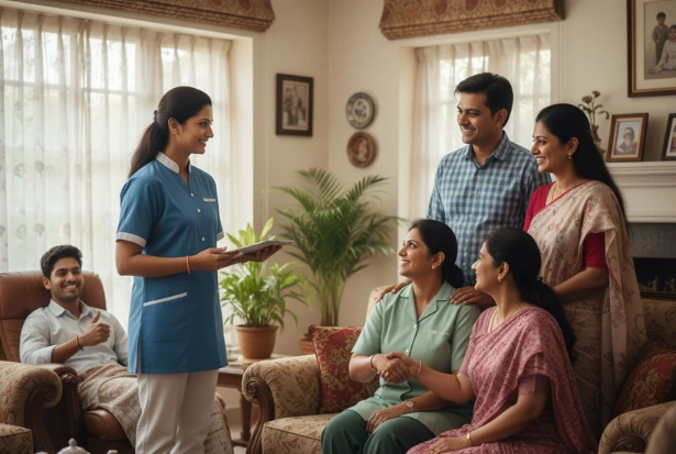 Assigning the Caregiver Nandlal Nursing Home Care Ramgarh