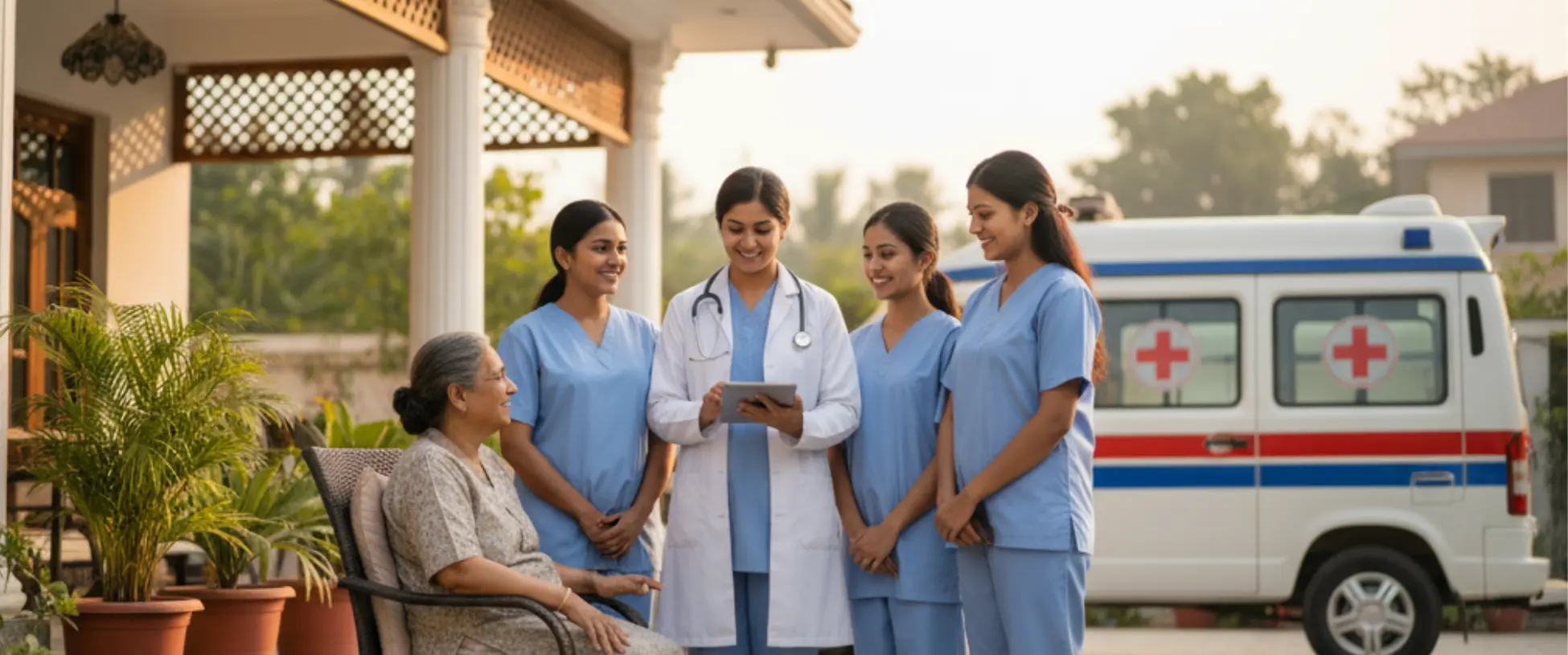 Our Team at Nandlal Home Nursing Ranchi